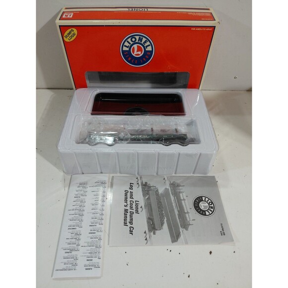 Lionel Other - Lionel 6-29806 O Gauge Model Railroad Weyhaeuser Operating Log Car w/Box
